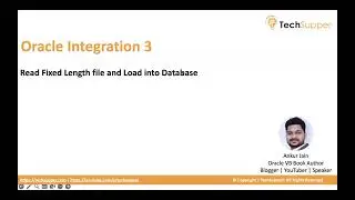 Read fixed length file in Oracle Integration