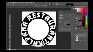 how to type round text in Photoshop || and Round stoke. Ps2022