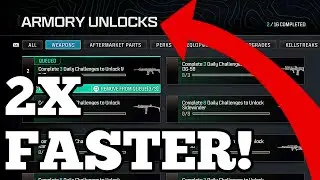 Unlock ARMORY UNLOCKS TWICE AS FAST By Doing THIS! ( Modern Warfare 3 )