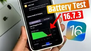 iOS 16.7.3 Battery Test | iOS 16.7.3 Battery Drain | iOS 16.7.3 battery draining issue | iOS 16.7.3