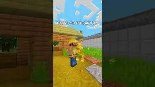 MINECRAFT HAT DEN STRASSENKEGEL GESTOHLEN #minecraft #minecraft #shorts #tiktok #song