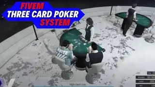 [ ESX ] Fivem Three Card Poker System - Fivem Shop - FiveM Script Store | Fivem Scripts
