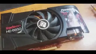 ЗАМЕНА ТЕРМОПАСТЫ НА ВИДЕО КАРТЕ AMD RADEON HD 6850
