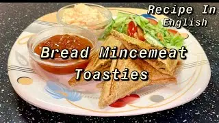 How To Make Bread Keema Toasties At home with any Curry | Very Easy & Quick Snack For Tea Time