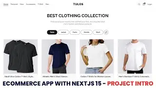 Next.js 15 Ecommerce Tutorial | Tailwind, Stripe, Zustand | Project Intro