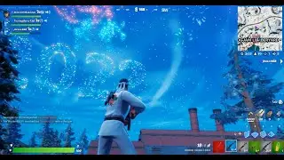 New Year's Fireworks on Fortnite 2022