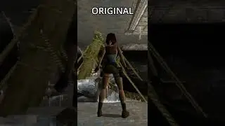 REMASTERED vs ORIGINAL - Tomb Raider I-III #shorts #short #tombraider #remastered #vs #oldgames