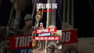 Tripping Job Floorman 🔥 #petroleum #tripping #work #drillrig #rig #ad #drillingrig