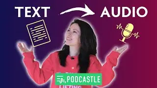 Text to Speech Podcast Made Possible, Plus EASY Editing Studio - Podcastle.ai 