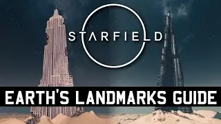 Starfield - Earths Landmarks & How To Find Them + SNOWGLOBE GUIDE!!!