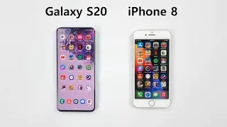 iPhone 8 vs SAMSUNG S20 - SPEED TEST!