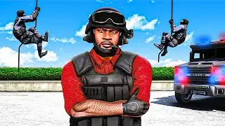 Franklin Gia Nhập Cảnh Sát SWAT Trong GTA 5!