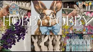 HOBBY LOBBY 2025 EASTER DECOR | 2025 SPRING DECOR | HOBBY LOBBY 2025 SHOP WITH ME + DECORATING IDEAS