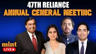 Reliance Industries AGM 2024 LIVE | Mukesh Ambani Speech | Key Announcements