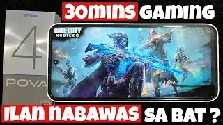 Tecno Pova 4 Game Review - Genshin Impact, Apex Legends, PUBG Mobile and Call of Duty
