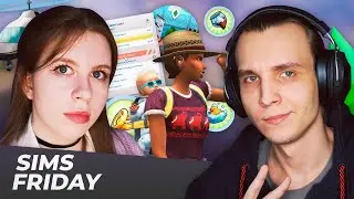 The Sims 4: Воспоминания, Кризис, Машины, Вертолет, Проблемы / SimsFriday ft. @CreamyMoon