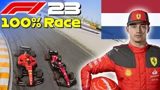 F1 23 - Lets Make Leclerc World Champion #14: 100% Race Netherlands