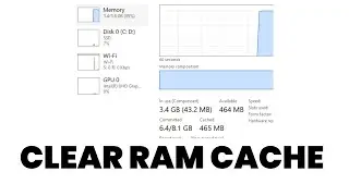 How to Clear RAM Cache in Windows 10/11 (2024) | 🚀 Make Your Computer Faster