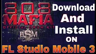 808 Mafia Drums kit Samples Pack Free Download and install on FL Studio Mobile 3