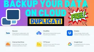 How To Backup Data on Cloud Drive | Duplicati 2 Google Drive Backup | Duplicati Backup