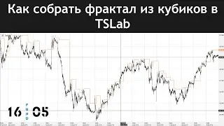 Как собрать фрактал из кубиков в TSLab