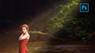 How to Create Light Beam and Light Rays in Photoshop | Photo Effects Tutorial