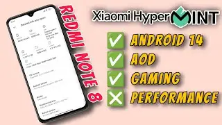 HyperOS for Redmi Note 8 Based on Android 14 | RandomRepairs