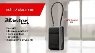 Master Lock 5482 Lock Box (French Canadian)