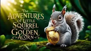 Little Squirrel’s Quest for the Golden Chestnut - A Fun Story | Cuteni Song For Kids - Storytelling