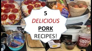 5 PORK RECIPES | BEST DINNERS!