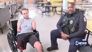 Kansas Proud: West High student surprised with new wheelchair