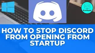 How To Disable Discord On Startup