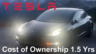 Tesla Performance Model 3  - Cost of Ownership - 1.5 Years