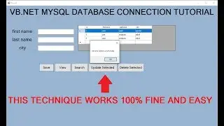 insert update delete view and search data from mysql database in vb.net