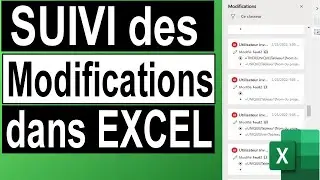 Suivi des modifications dans Excel