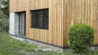 Moderní fasáda s přírodním šmrncem – laťový obklad z modřínu 🏡🌲