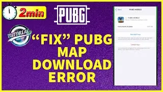 How to Fix Pubg Map Download Error | Pubg Map Download Issue Solved