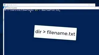 CREATE A NOTEPAD FILE LISTING ITEMS IN ANY FOLDER USING WINDOWS 10 POWERSHELL