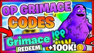 RACE CLICKER CODES *GRIMACE* UPDATE! ALL NEW OP SECRET ROBLOX RACE CLICKER GRIMACE UPDATE CODES!