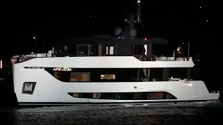2024 Arcadia Yachts A96 Walkaround | 2023 Cannes Yachting Festival
