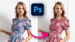 Photoshop select by color and change color