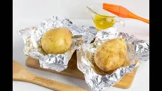 Картошка в мундире в фольге в духовке