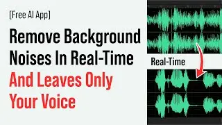 Real Time Noise Suppression, Free Artificial Intelligent App From NVIDIA