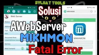 Solusi Mikhmon AWebServer Tidak Bisa dibuka Setelah Update