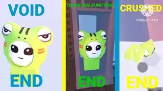 Roblox - All 3 Endings - Raise A Yippee!