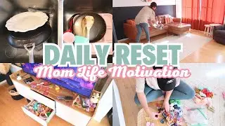 CLEAN WITH ME // DAILY CLEANING ROUTINE // ORGANIZE WITH ME