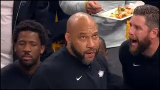 Lakers HC Darvin Ham does Blackmagic and makes a mouthpiece appear