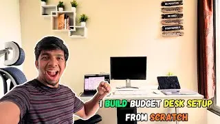 How I built my Desk Setup from Scratch🔥 || ₹3,50,000 Setup? 🤯