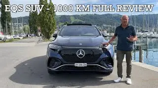 1000km Full Review of the Mercedes EQS SUV - 10,000 VIEWS!