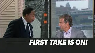 GET OUT OF MY SEAT! 🗣️ - Stephen A. can’t believe Mad Dog is in his chair 🤣 | First Take